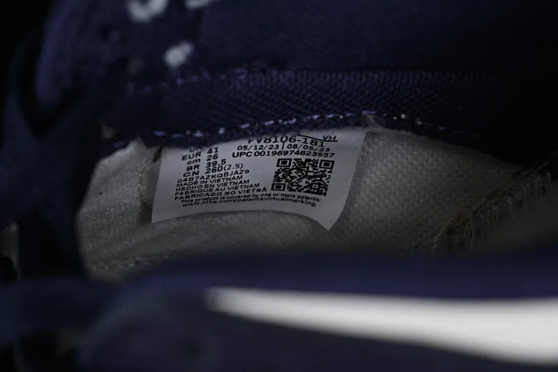 All categories Nk SB Dunk series Nk SB Dunk Low low-top sneakers Nk Dunk Low Retro "Navy Blue" purple gold white SB low-top casual sneakers FV8106-181